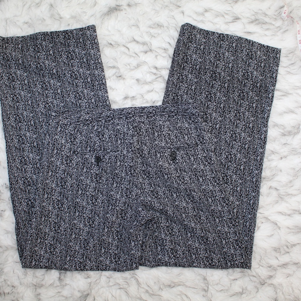 SOLD Express Wide Leg Trousers in Black & White - Picture 8 of 8